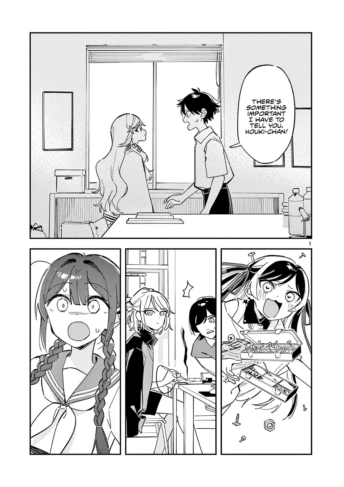 Houkago, Bokura wa Uchuu ni Madou Chapter 51 page 1