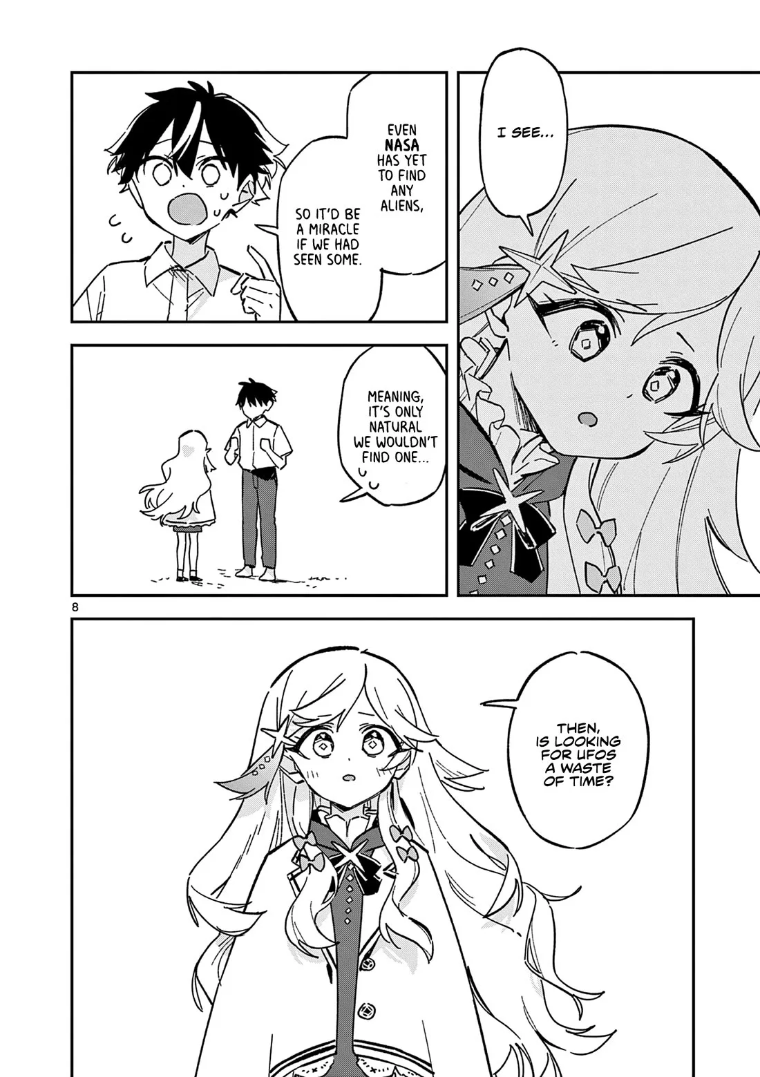 Houkago, Bokura wa Uchuu ni Madou Chapter 51 page 8