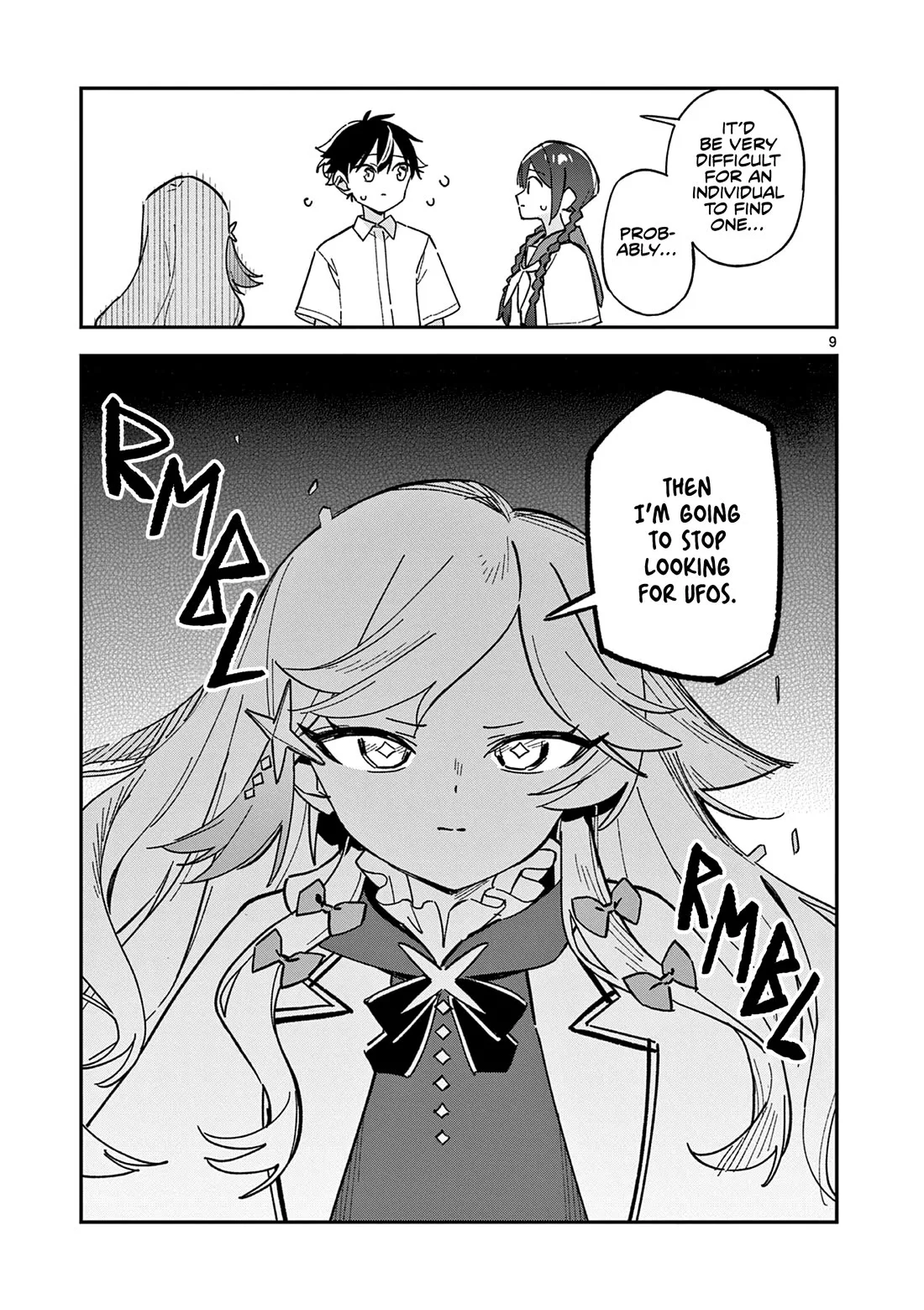 Houkago, Bokura wa Uchuu ni Madou Chapter 51 page 9
