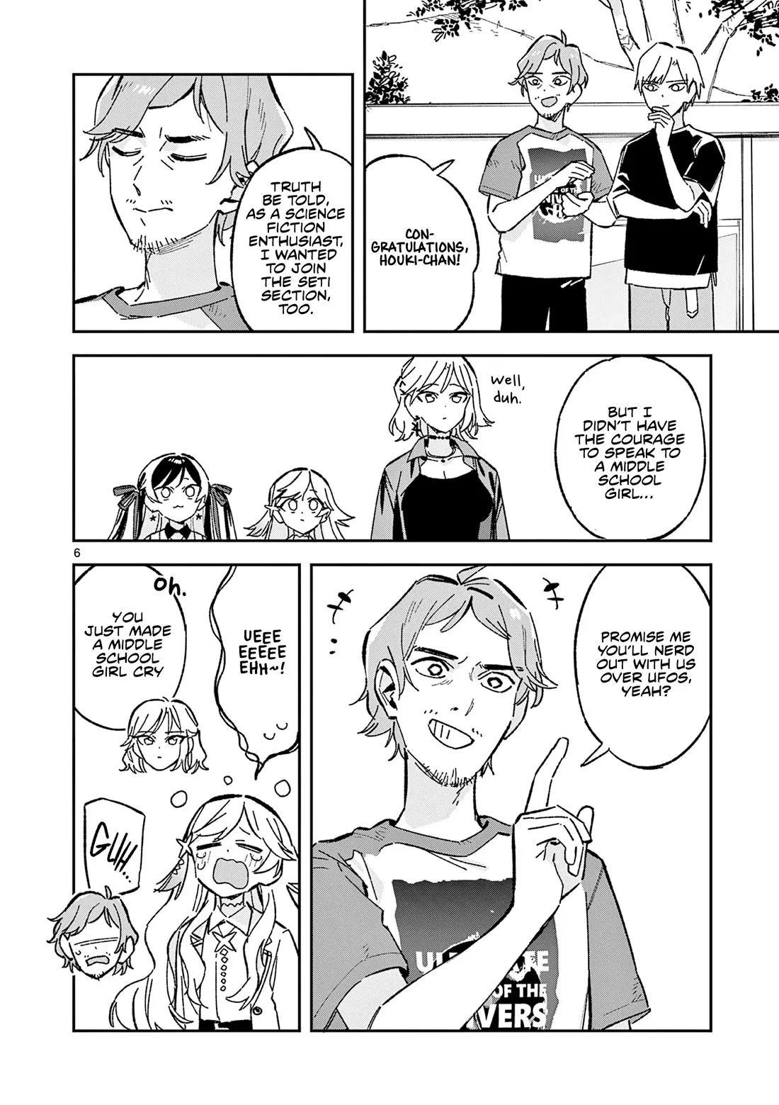 Houkago, Bokura wa Uchuu ni Madou Chapter 53 page 6