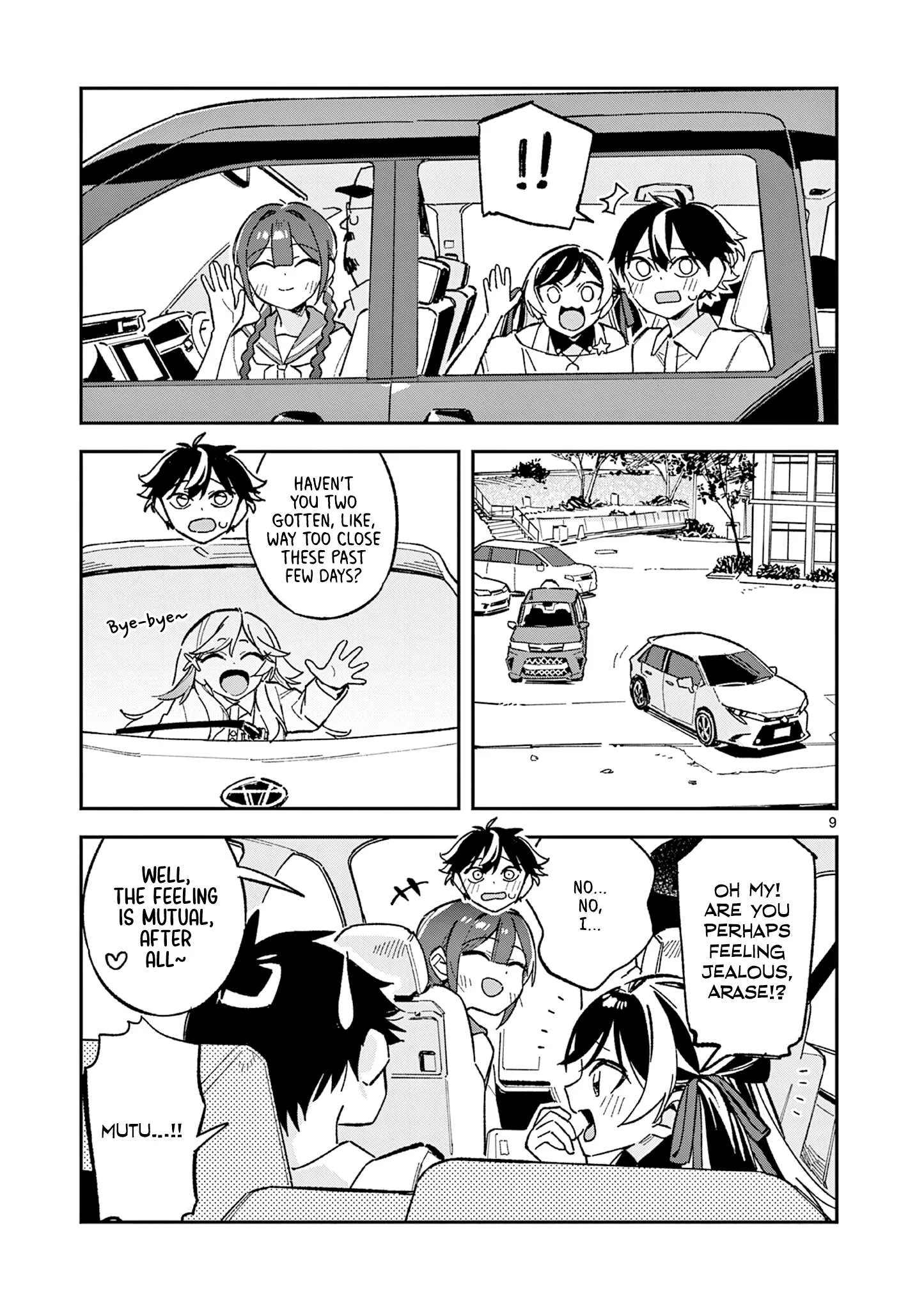 Houkago, Bokura wa Uchuu ni Madou Chapter 54 page 9