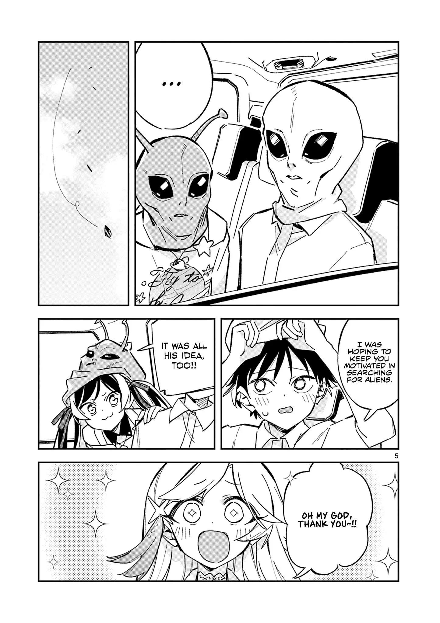 Houkago, Bokura wa Uchuu ni Madou Chapter 54 page 5