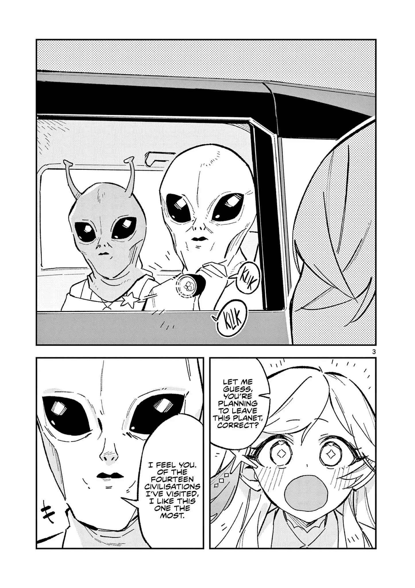 Houkago, Bokura wa Uchuu ni Madou Chapter 54 page 3