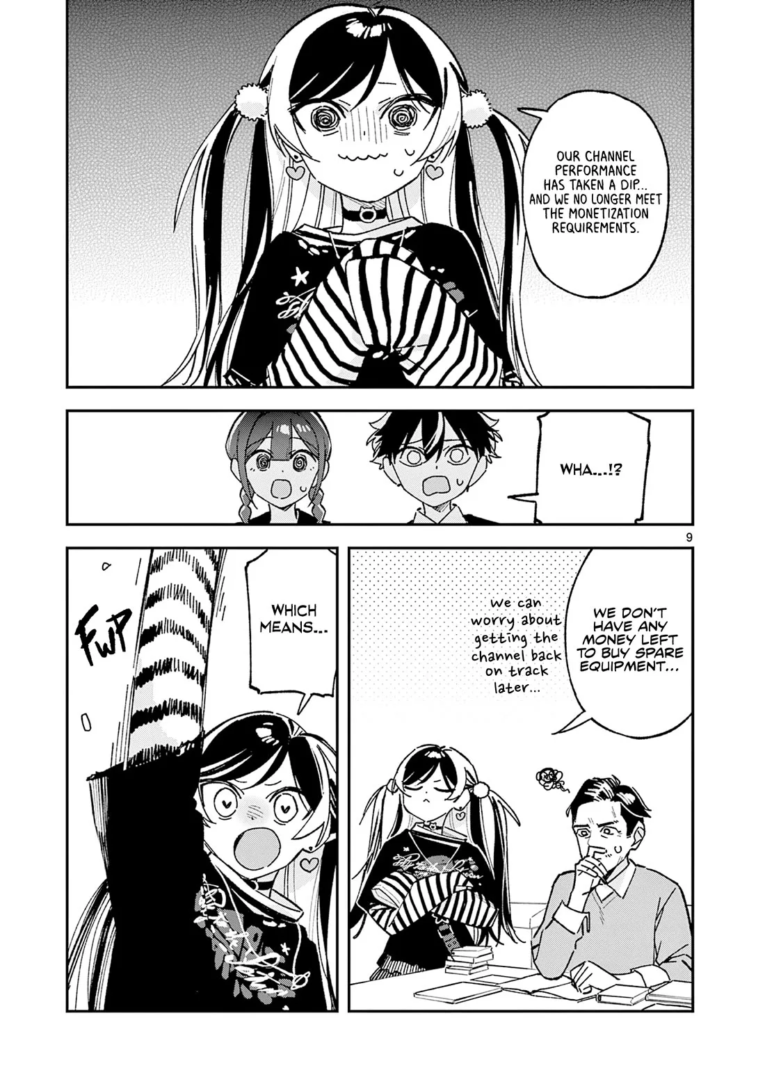 Houkago, Bokura wa Uchuu ni Madou Chapter 55 page 9