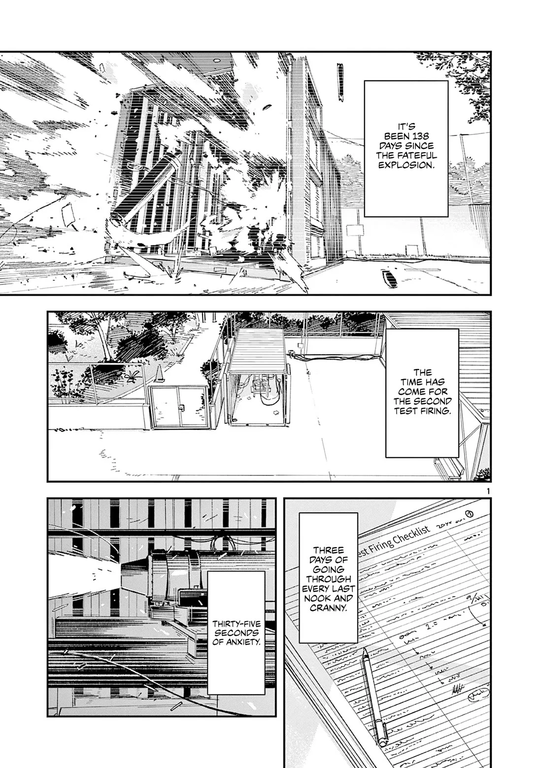 Houkago, Bokura wa Uchuu ni Madou Chapter 55 page 1