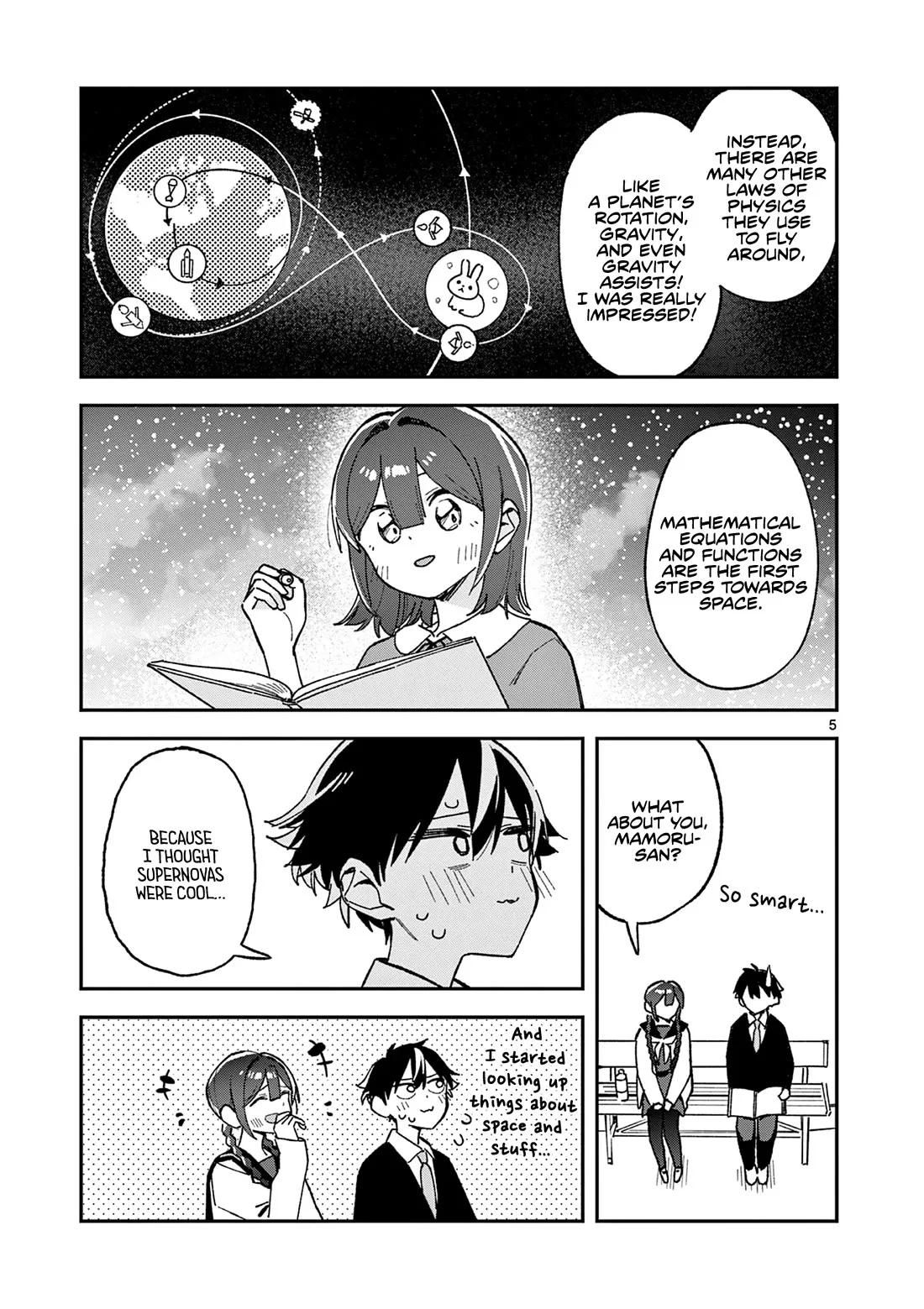 Houkago, Bokura wa Uchuu ni Madou Chapter 56 page 5