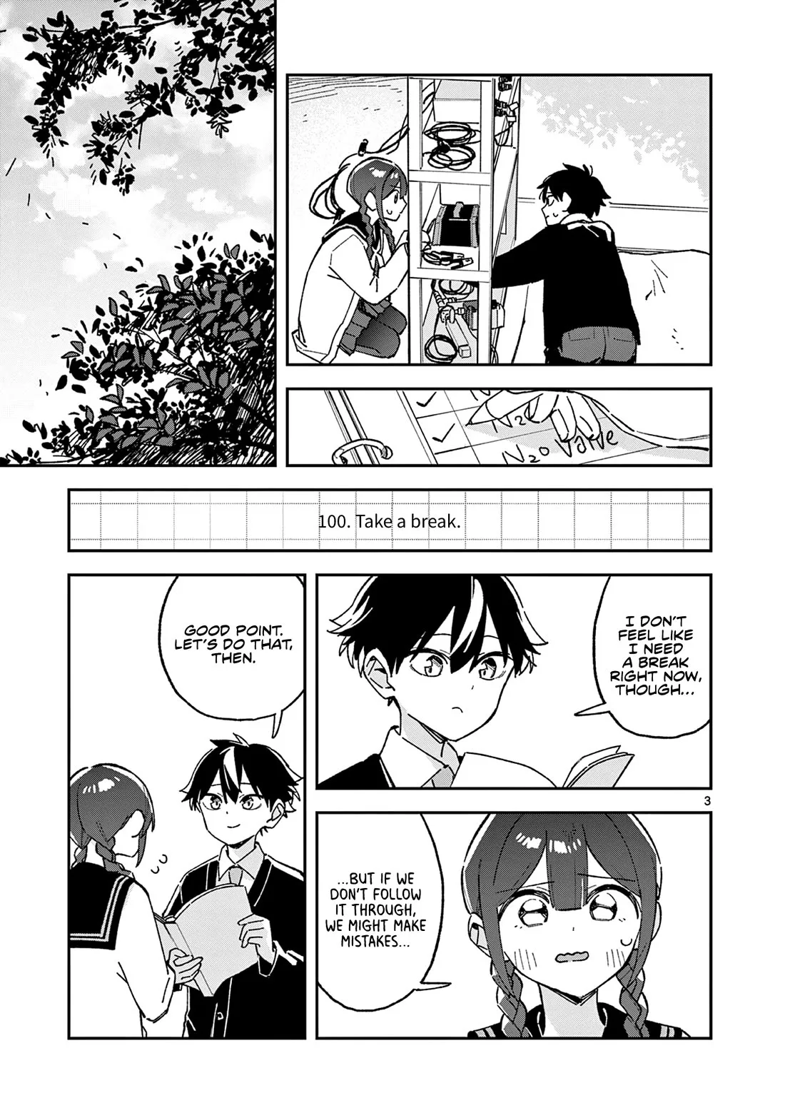 Houkago, Bokura wa Uchuu ni Madou Chapter 56 page 3