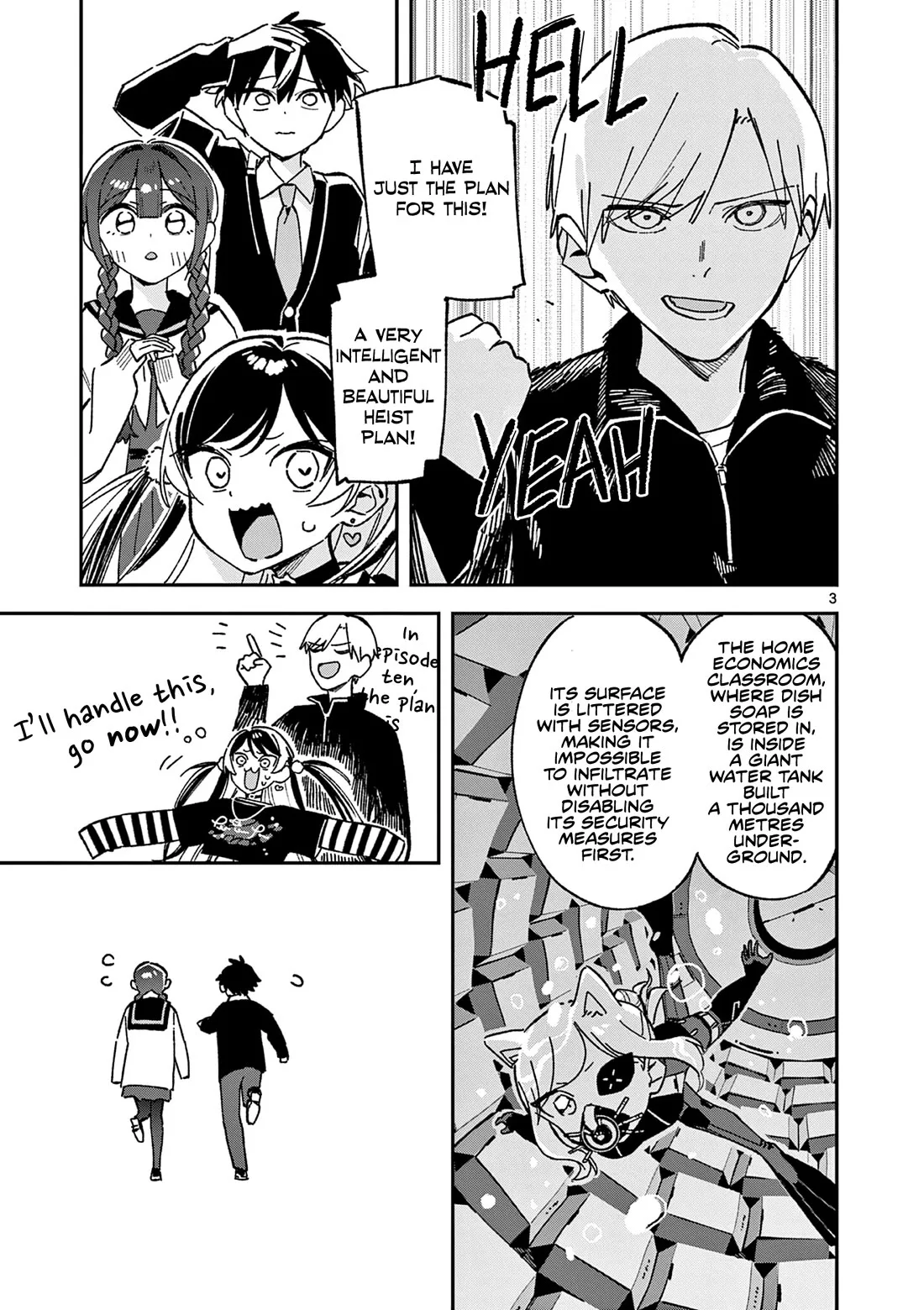 Houkago, Bokura wa Uchuu ni Madou Chapter 57 page 3