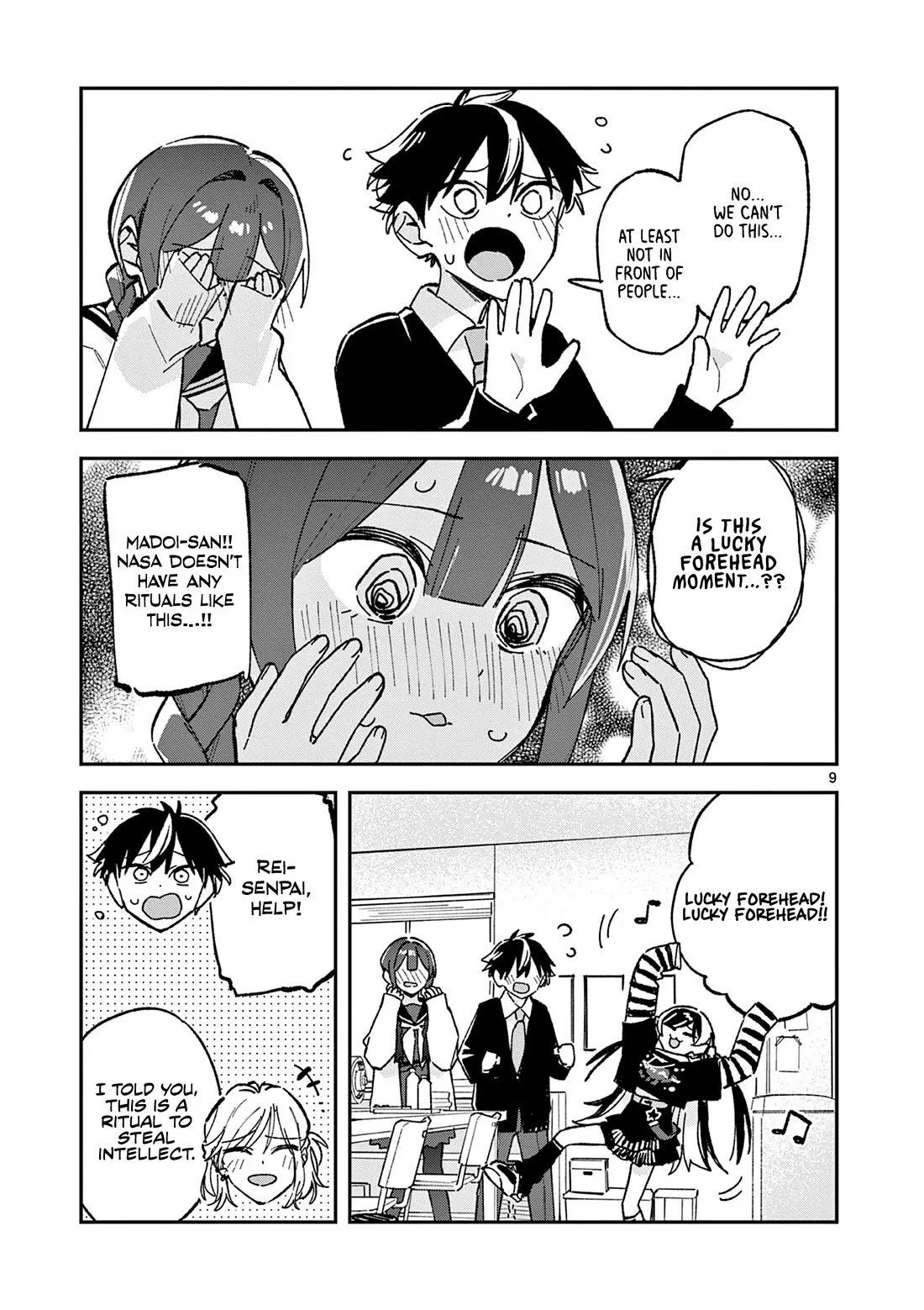 Houkago, Bokura wa Uchuu ni Madou Chapter 58 page 9