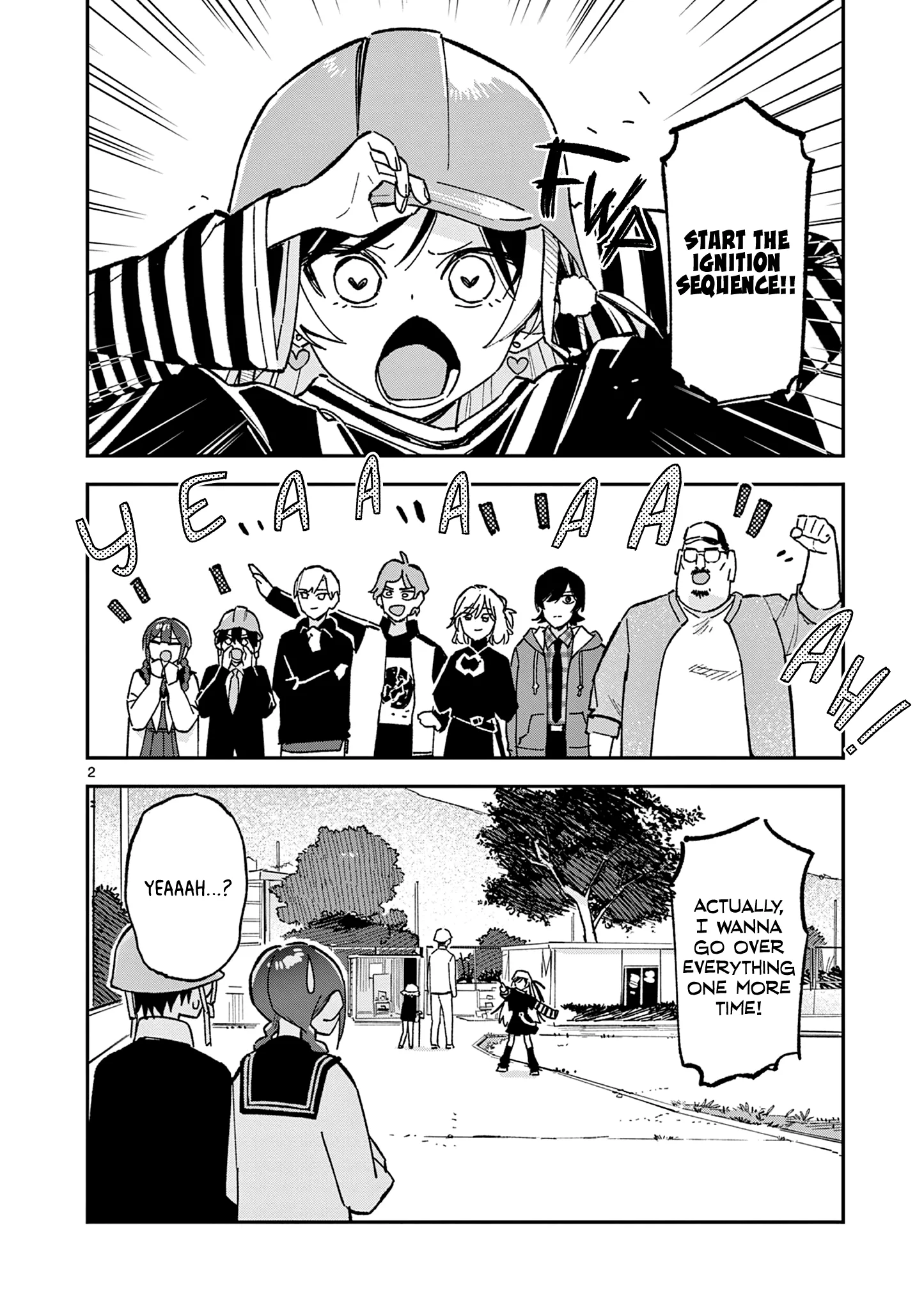 Houkago, Bokura wa Uchuu ni Madou Chapter 59 page 2