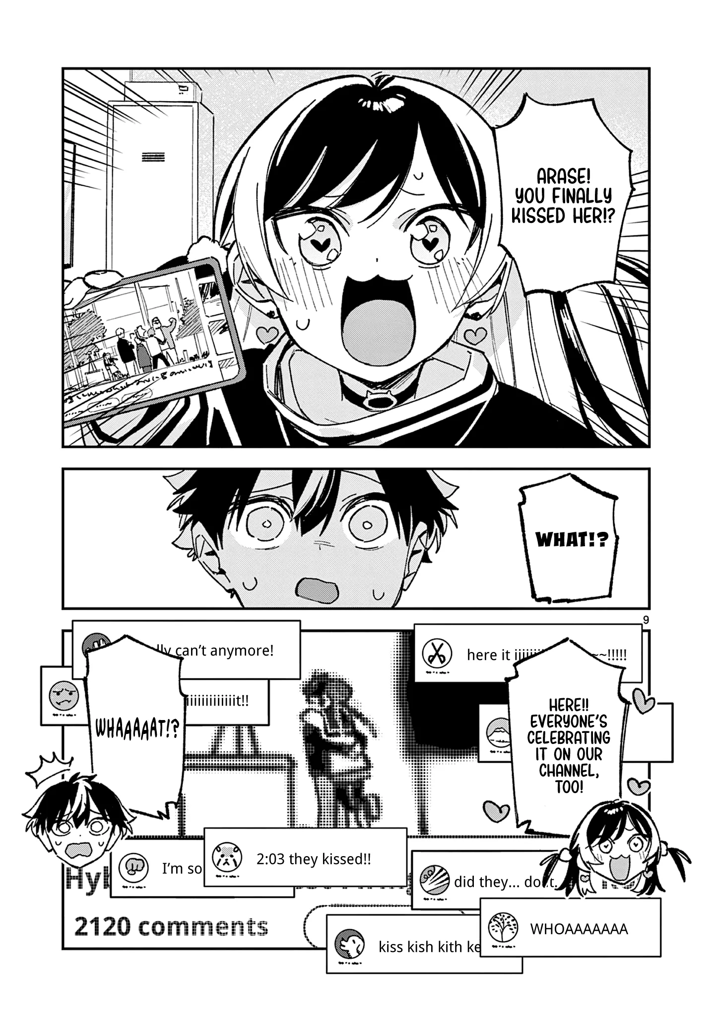 Houkago, Bokura wa Uchuu ni Madou Chapter 59 page 9