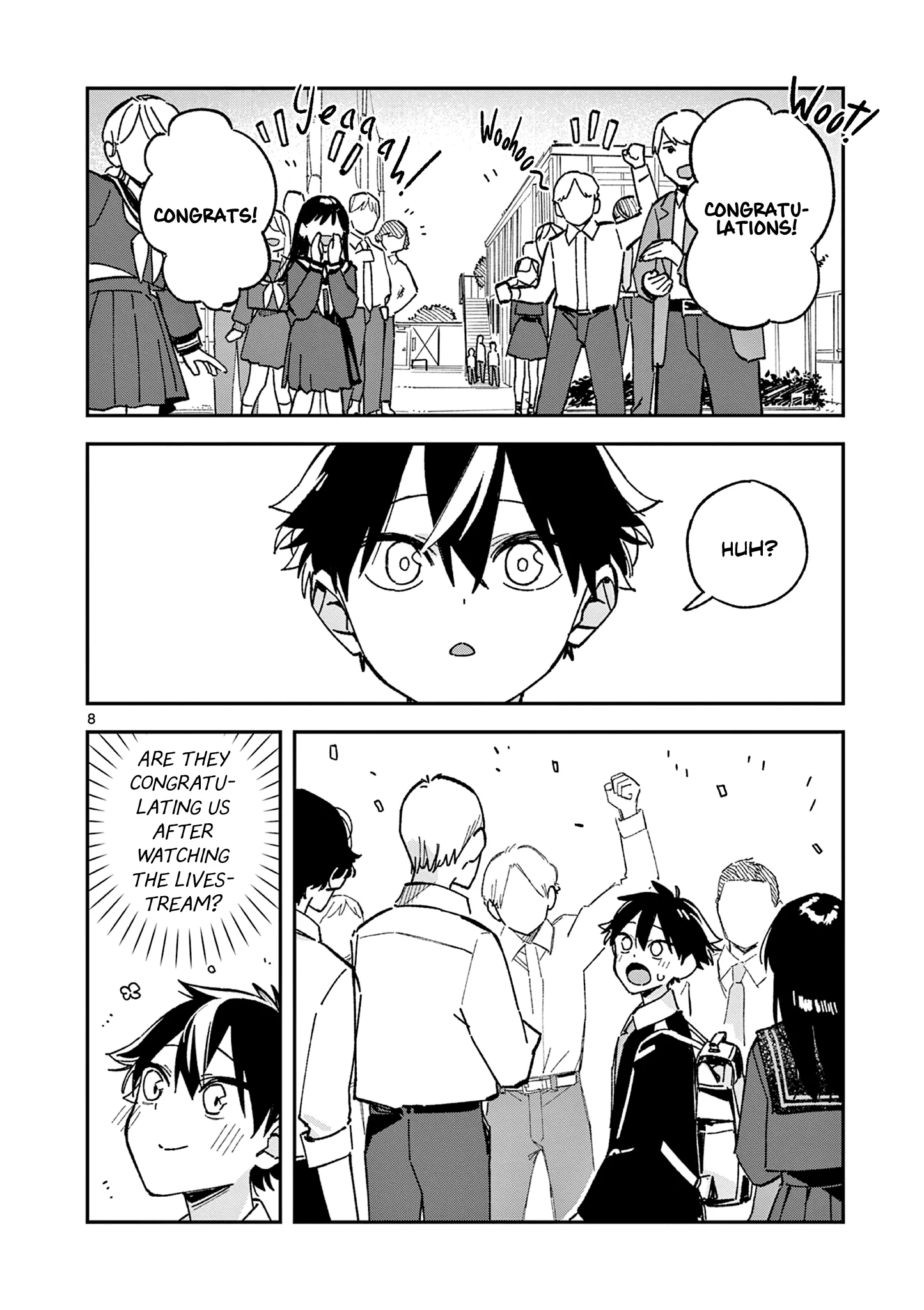 Houkago, Bokura wa Uchuu ni Madou Chapter 59 page 8