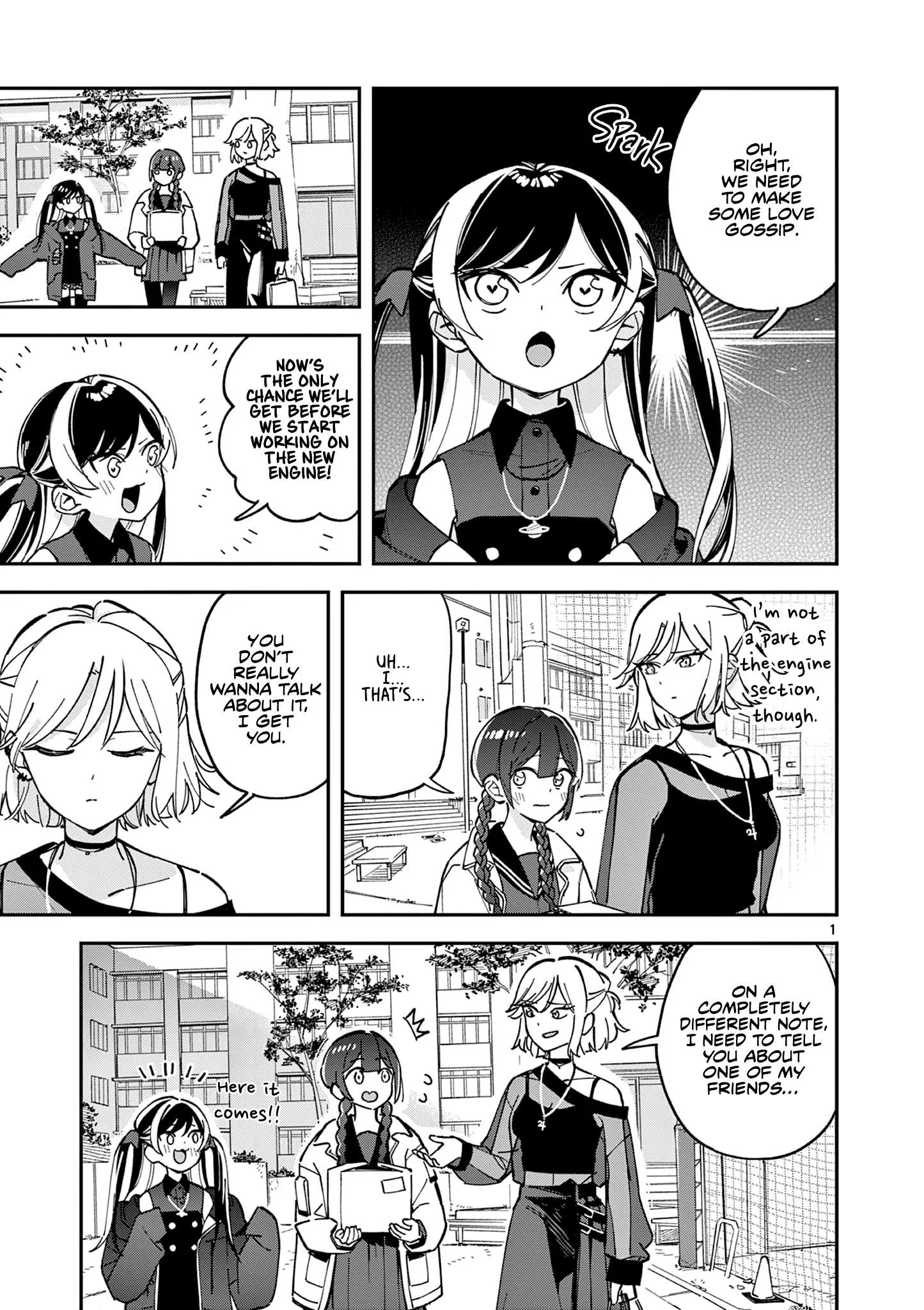 Houkago, Bokura wa Uchuu ni Madou Chapter 6 page 1