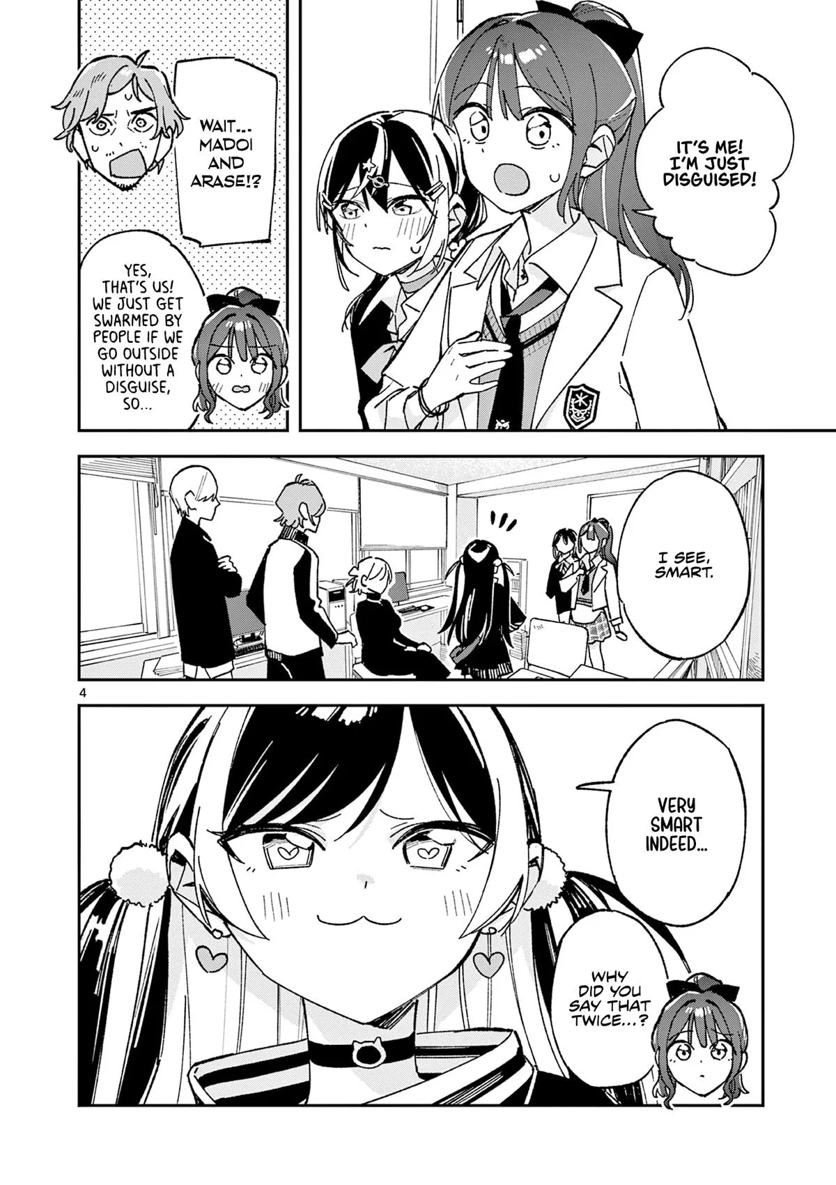 Houkago, Bokura wa Uchuu ni Madou Chapter 60 page 4