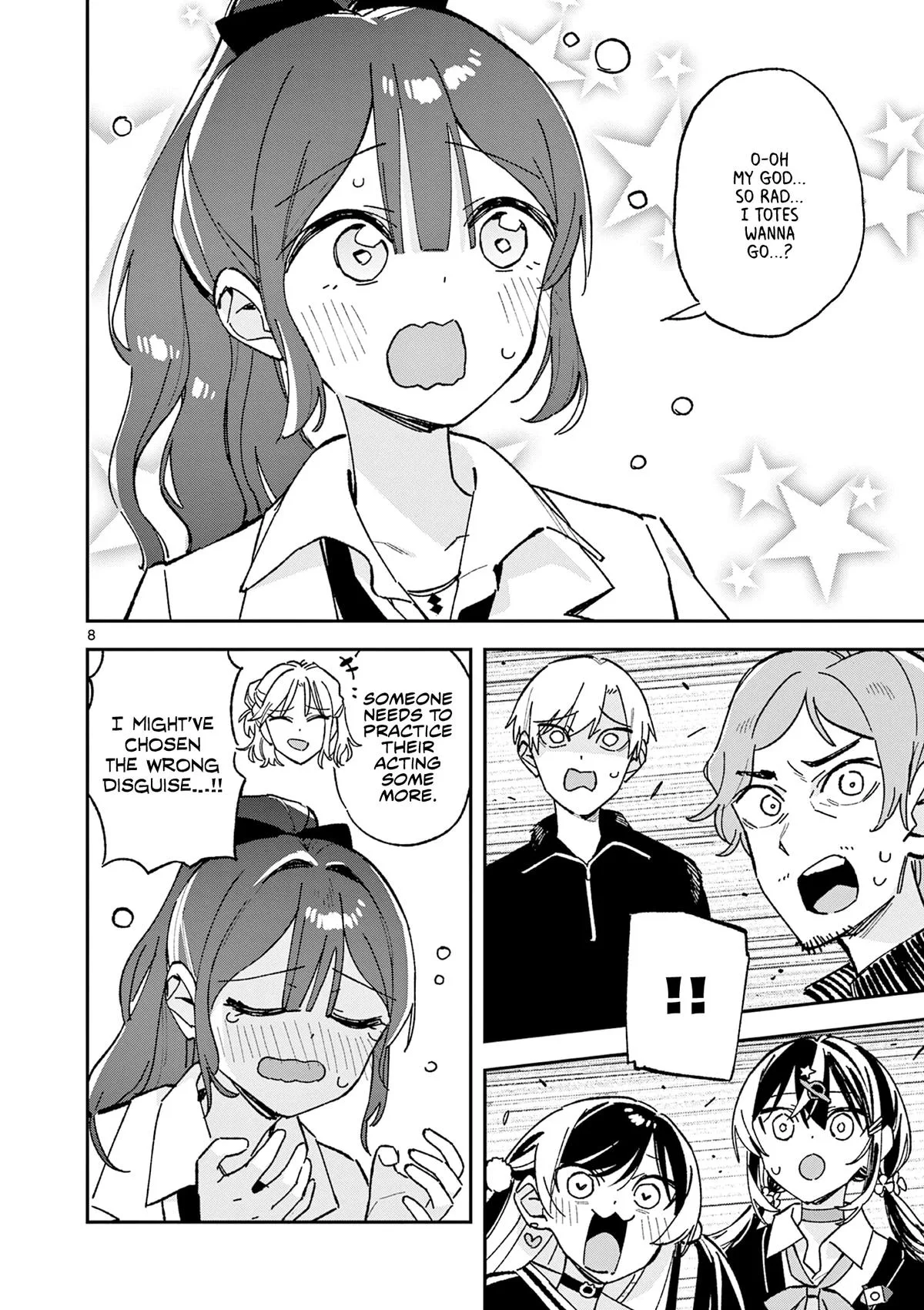 Houkago, Bokura wa Uchuu ni Madou Chapter 60 page 8