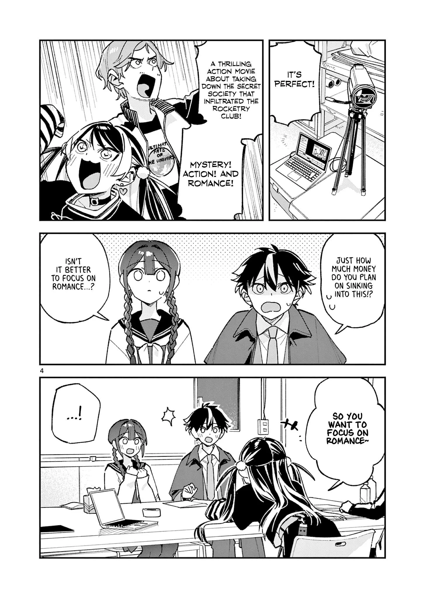 Houkago, Bokura wa Uchuu ni Madou Chapter 61 page 4