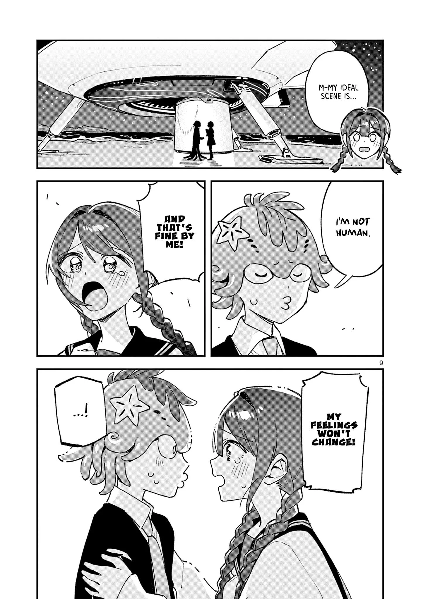 Houkago, Bokura wa Uchuu ni Madou Chapter 61 page 9