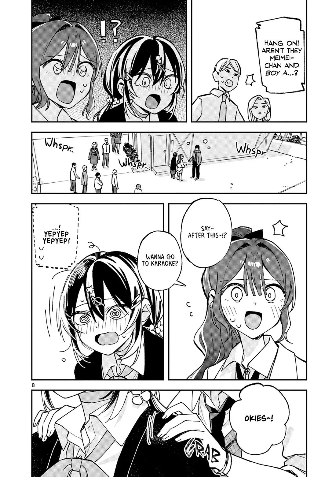 Houkago, Bokura wa Uchuu ni Madou Chapter 62 page 8