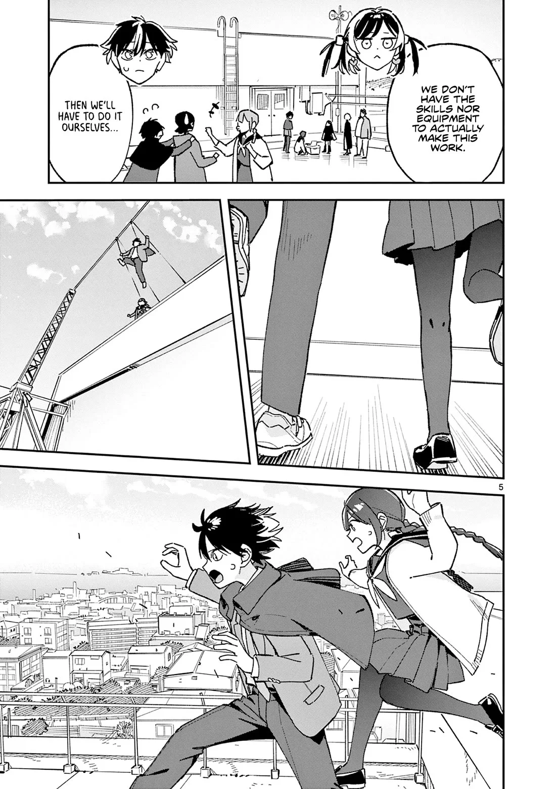 Houkago, Bokura wa Uchuu ni Madou Chapter 63 page 5