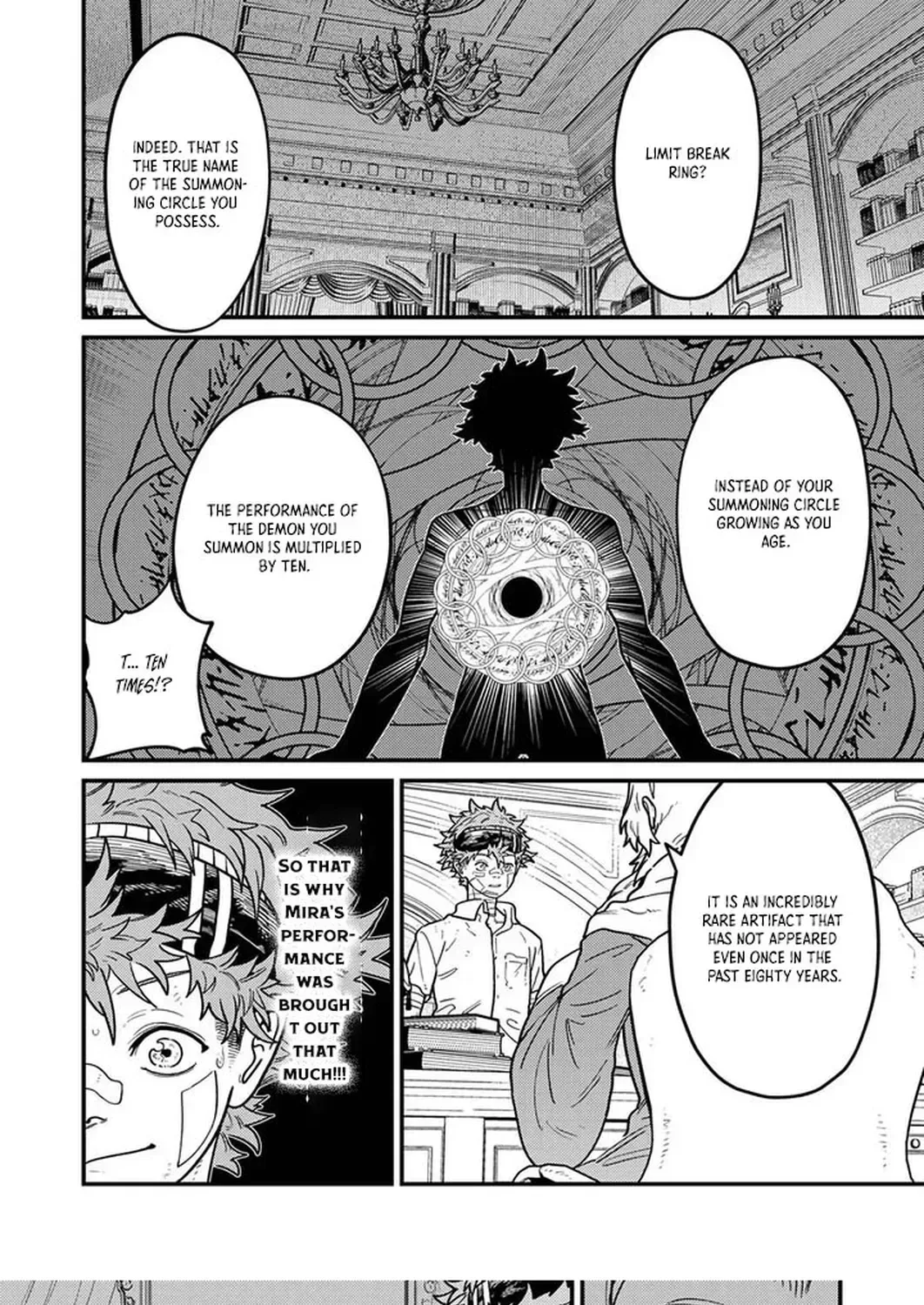 How a Bottom-Tier Summoner Scorned as 'Unable to Summon Even Small Fry' Using a 3cm Diameter Summoning Circle Limit Ring Chapter 2 page 20