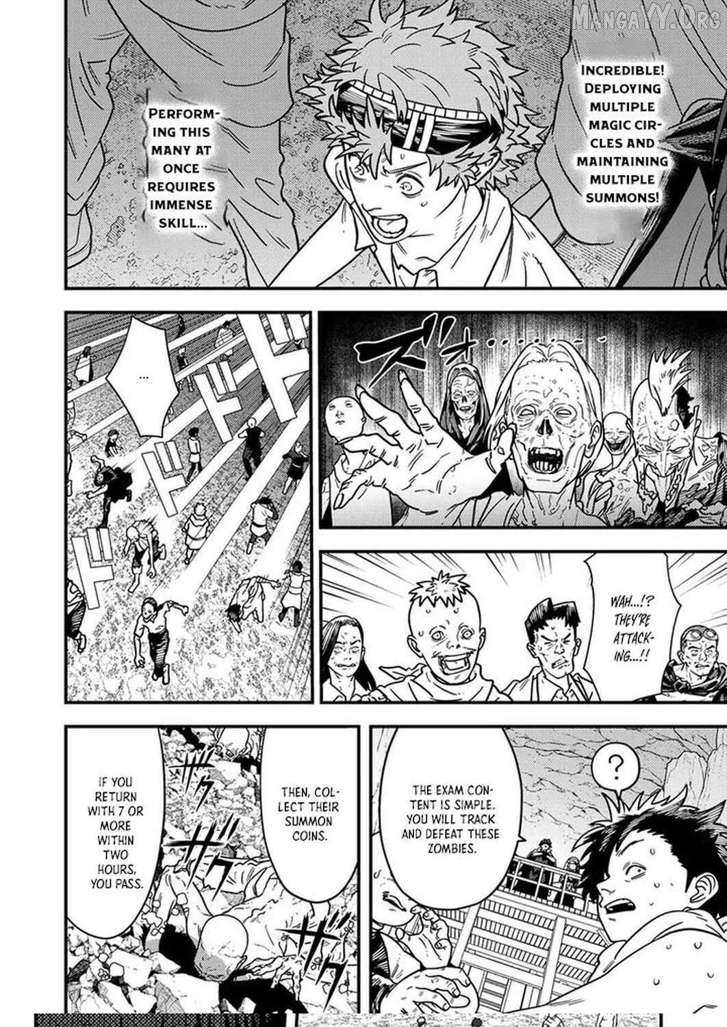 How a Bottom-Tier Summoner Scorned as 'Unable to Summon Even Small Fry' Using a 3cm Diameter Summoning Circle Limit Ring Chapter 5 page 14