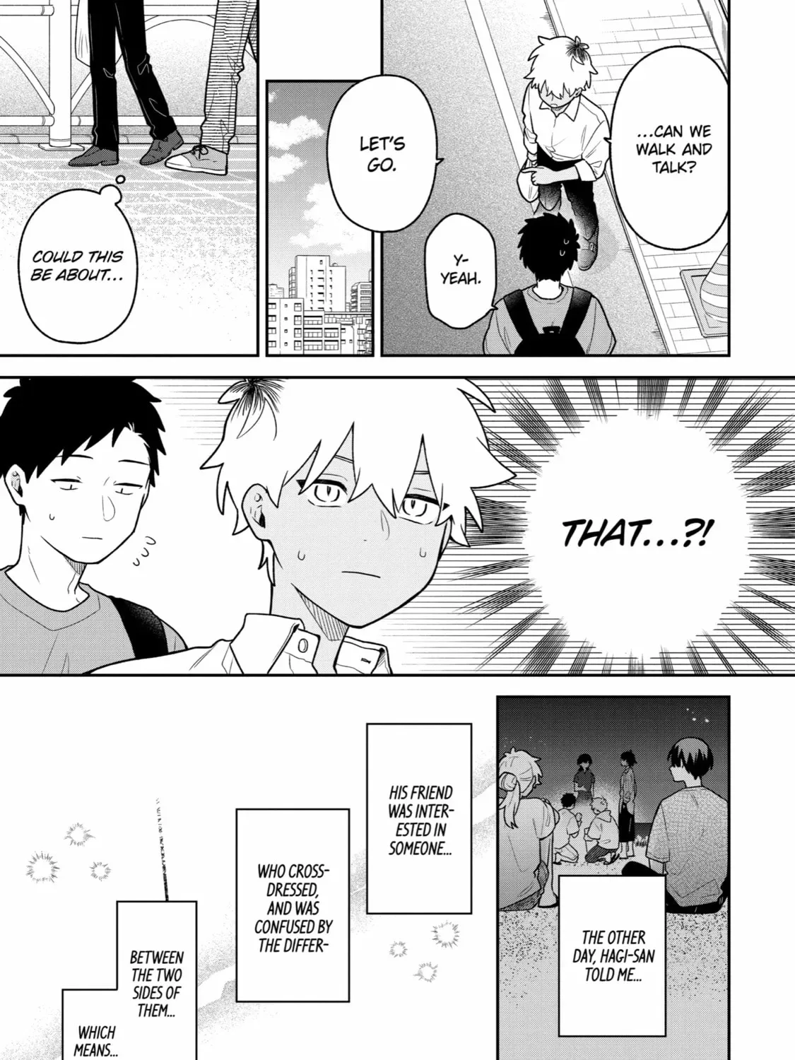 How I Attended an All-Guy's Mixer Chapter 37 page 13