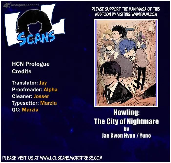 Howling: The City of Nightmare Chapter 0 page 1