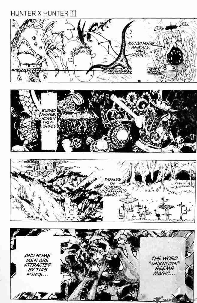 Hunter X Hunter Chapter 1 page 1