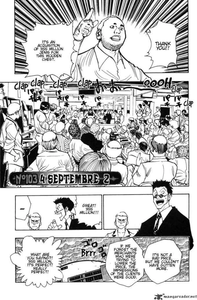 Hunter X Hunter Chapter 103 page 1