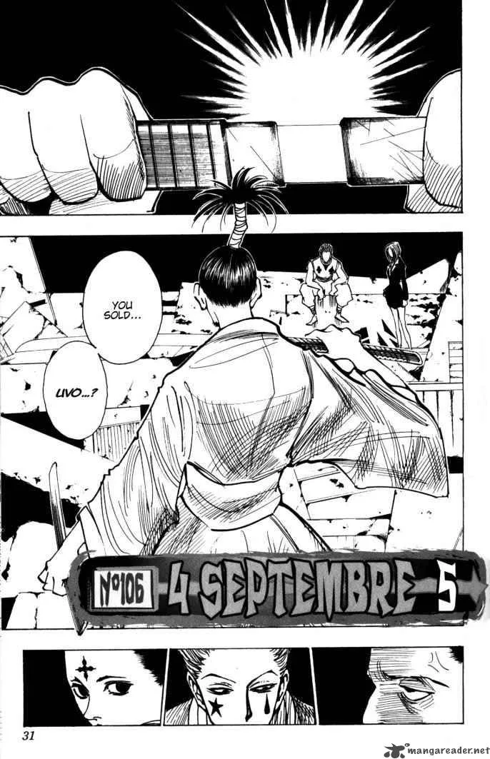 Hunter X Hunter Chapter 106 page 3
