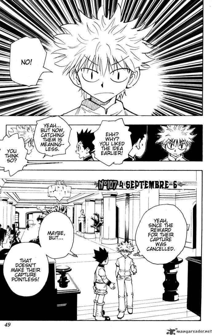 Hunter X Hunter Chapter 107 page 1