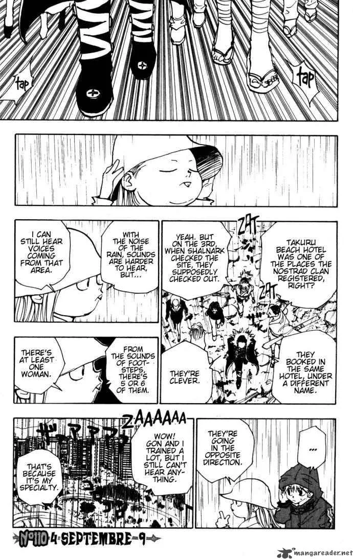Hunter X Hunter Chapter 110 page 1