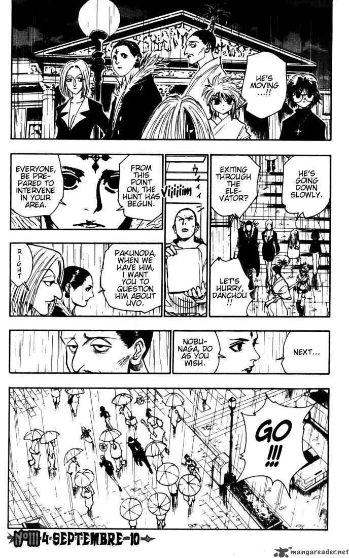Hunter X Hunter Chapter 111 page 1