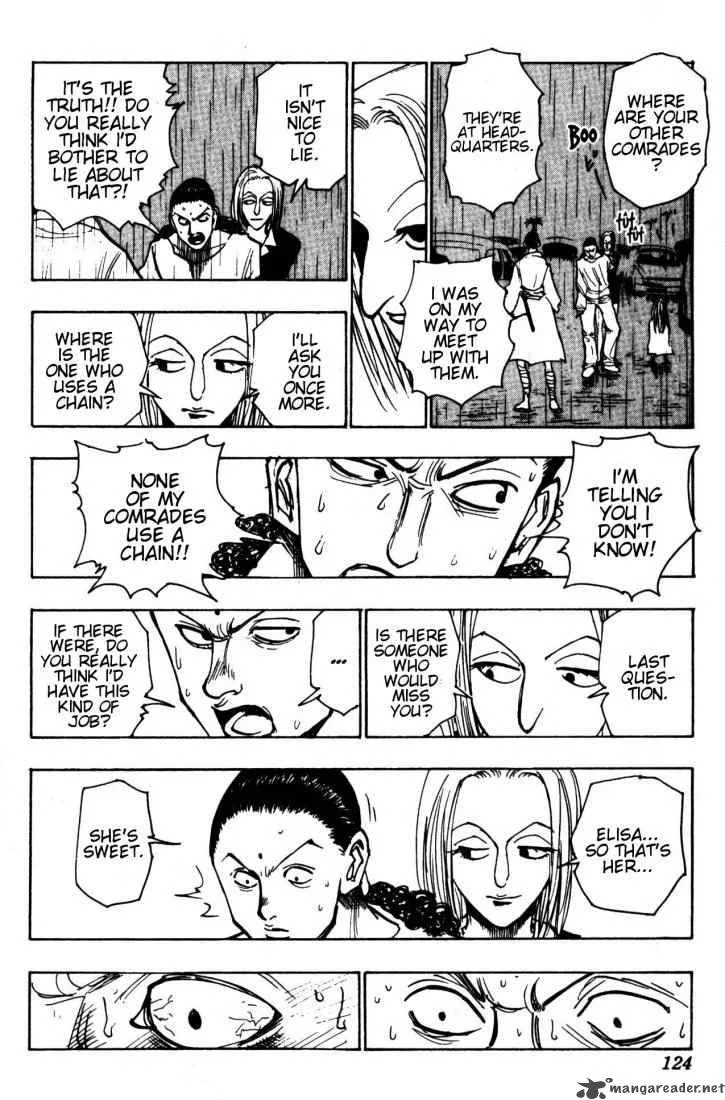 Hunter X Hunter Chapter 112 page 4