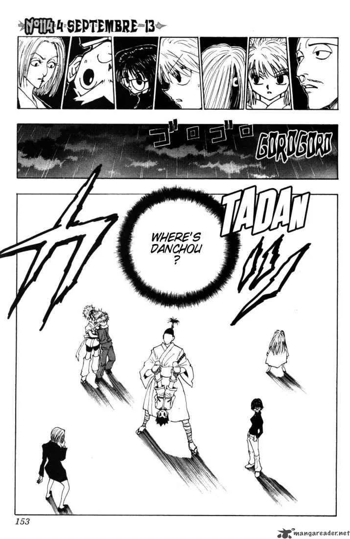 Hunter X Hunter Chapter 114 page 1