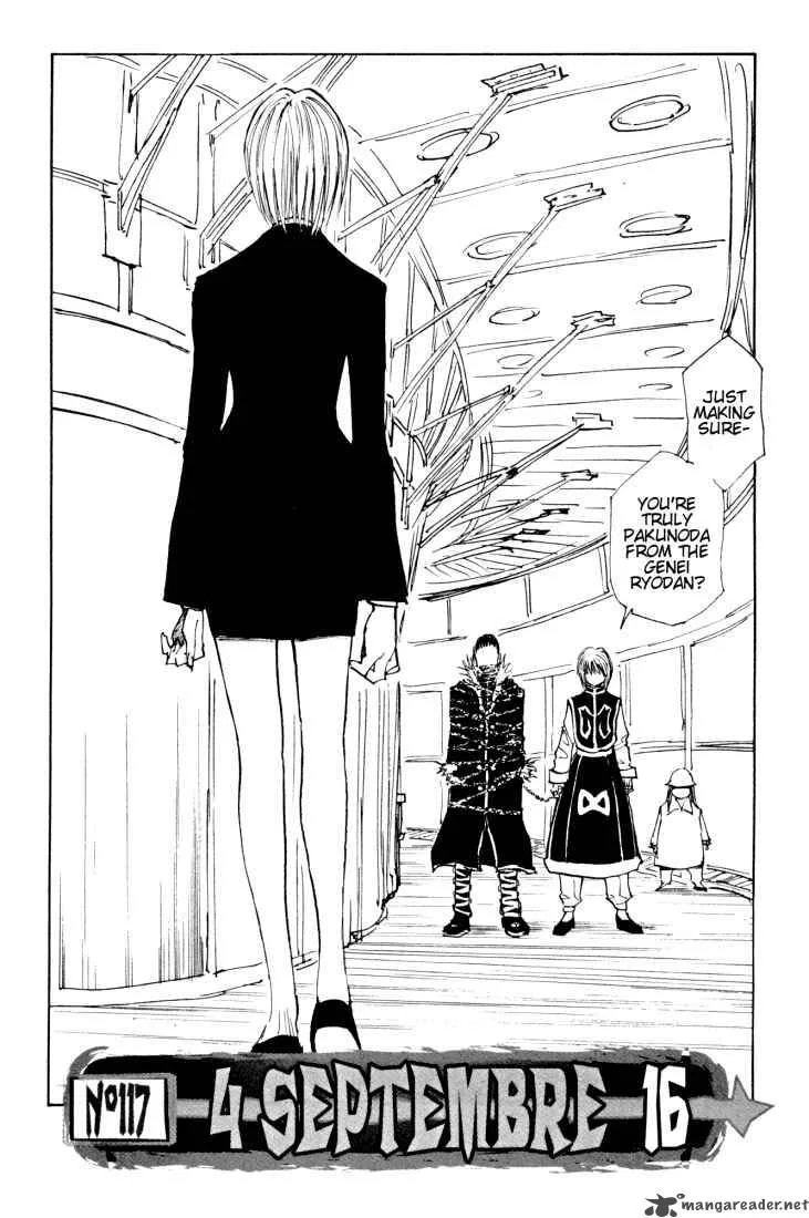 Hunter X Hunter Chapter 117 page 2