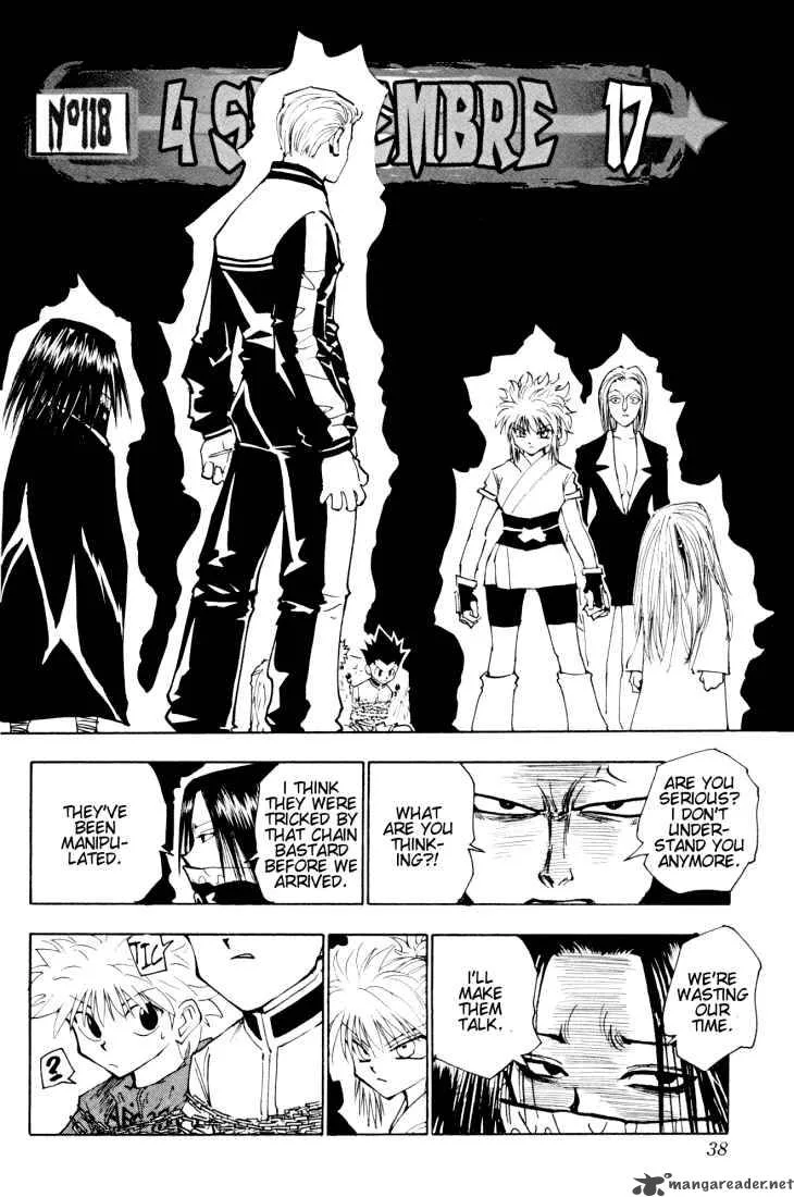 Hunter X Hunter Chapter 118 page 2