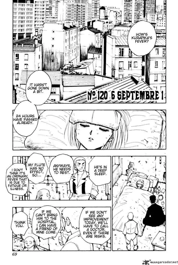 Hunter X Hunter Chapter 120 page 1