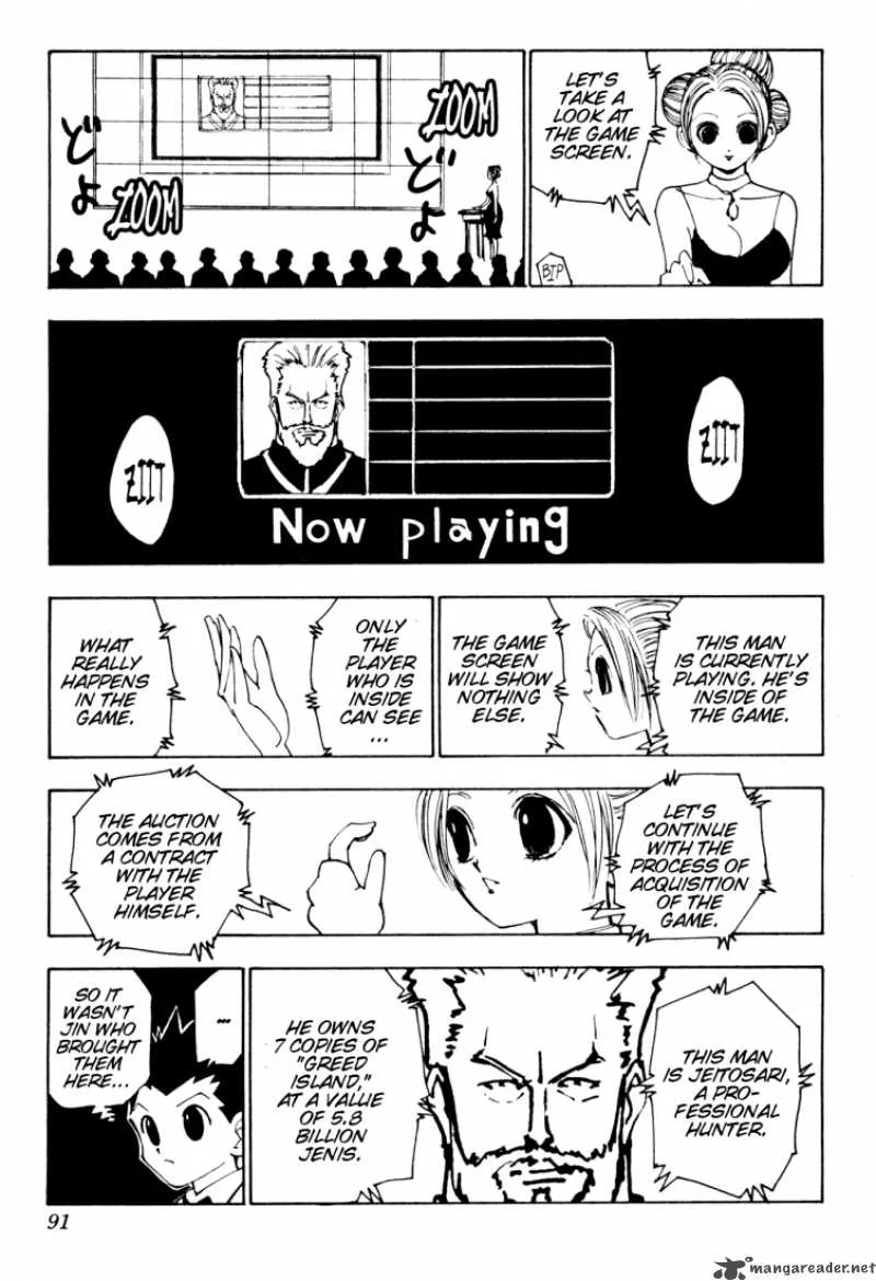 Hunter X Hunter Chapter 121 page 7
