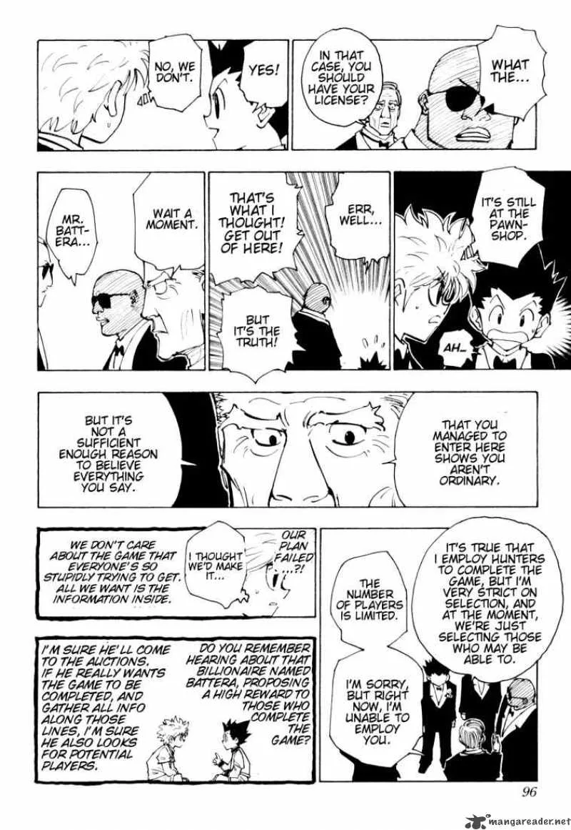 Hunter X Hunter Chapter 121 page 12
