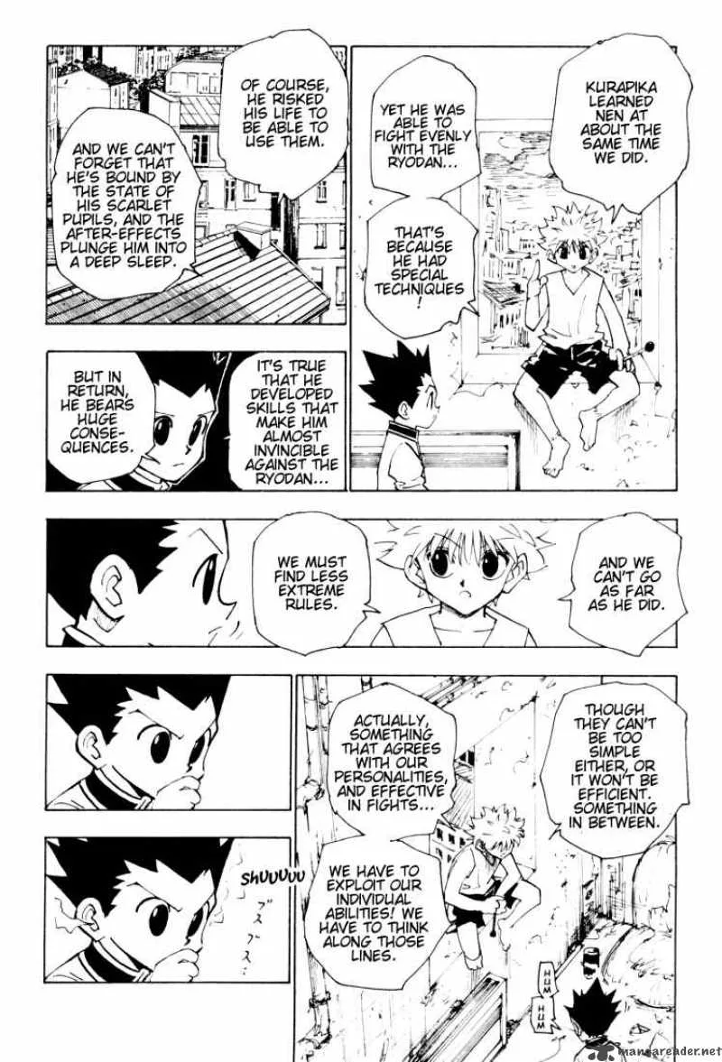 Hunter X Hunter Chapter 122 page 8