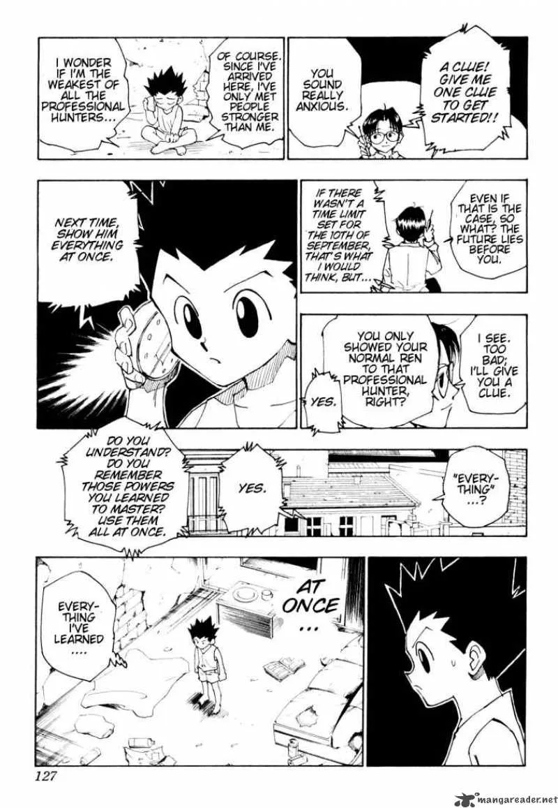 Hunter X Hunter Chapter 123 page 11