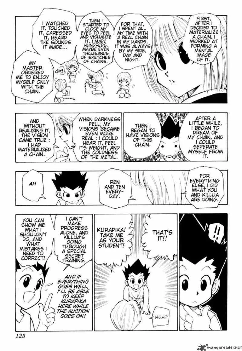 Hunter X Hunter Chapter 123 page 7