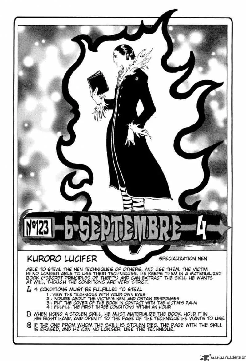 Hunter X Hunter Chapter 123 page 4