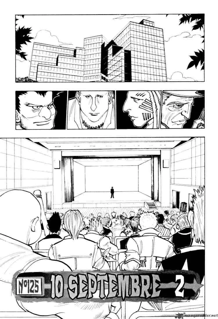 Hunter X Hunter Chapter 125 page 1