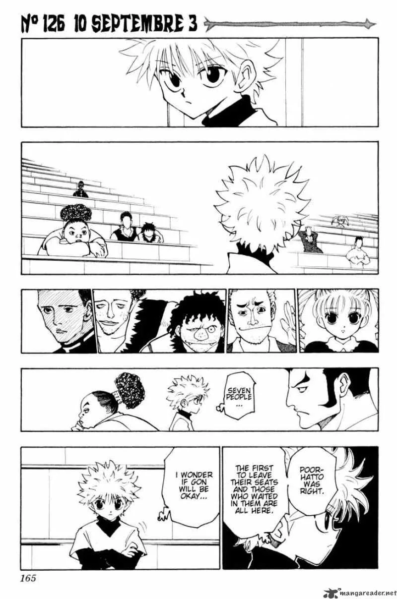 Hunter X Hunter Chapter 126 page 1