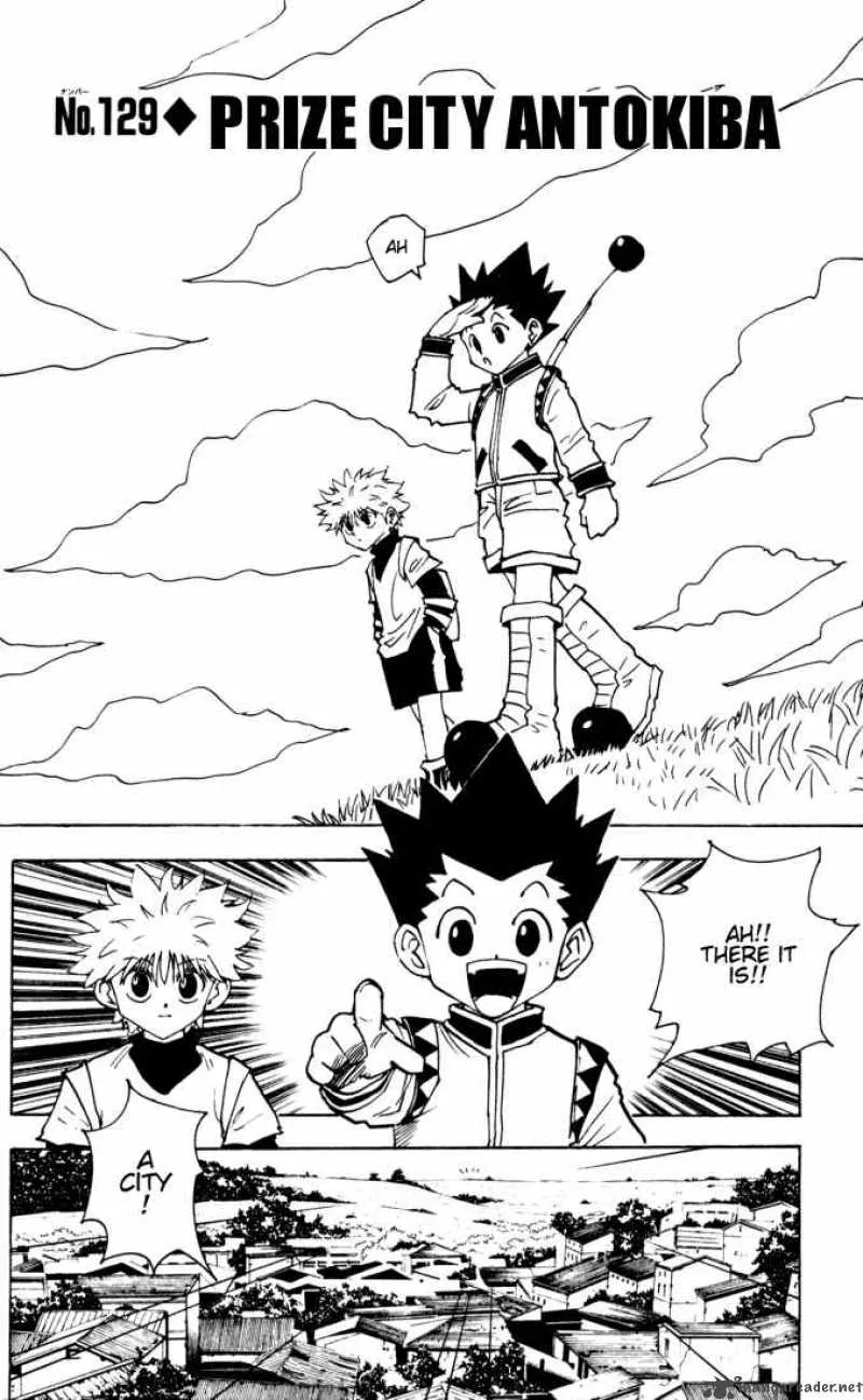 Hunter X Hunter Chapter 129 page 2