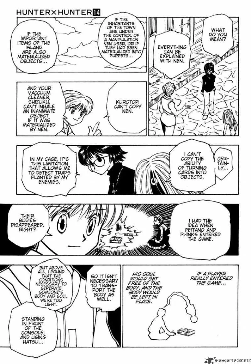 Hunter X Hunter Chapter 134 page 11