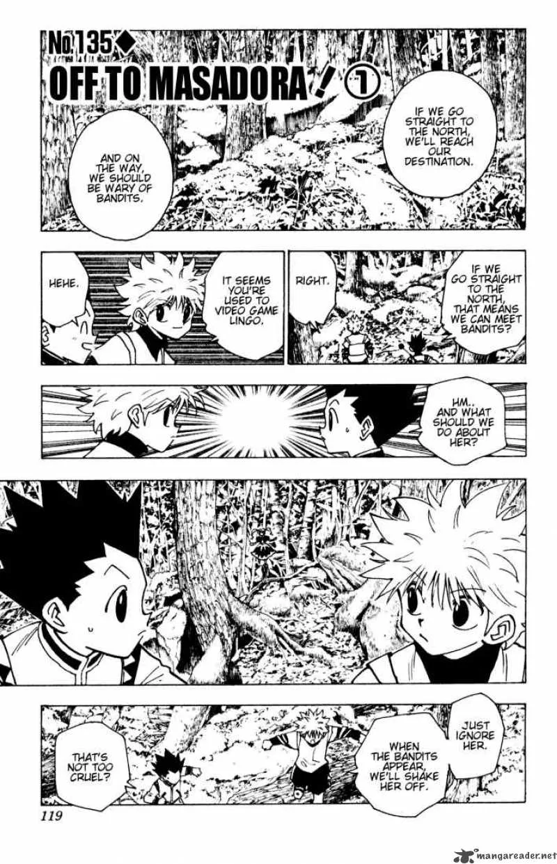 Hunter X Hunter Chapter 135 page 1