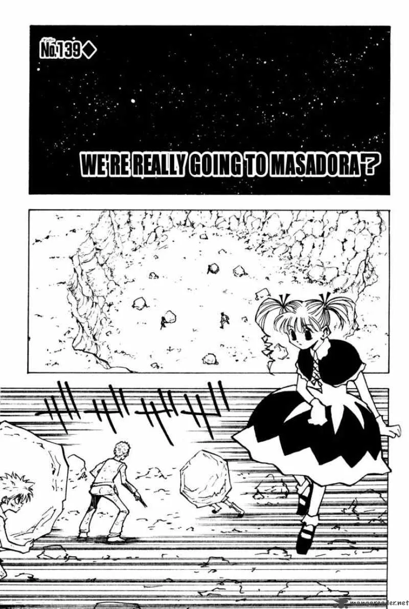Hunter X Hunter Chapter 139 page 1